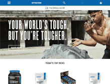 Tablet Screenshot of myprotein.com